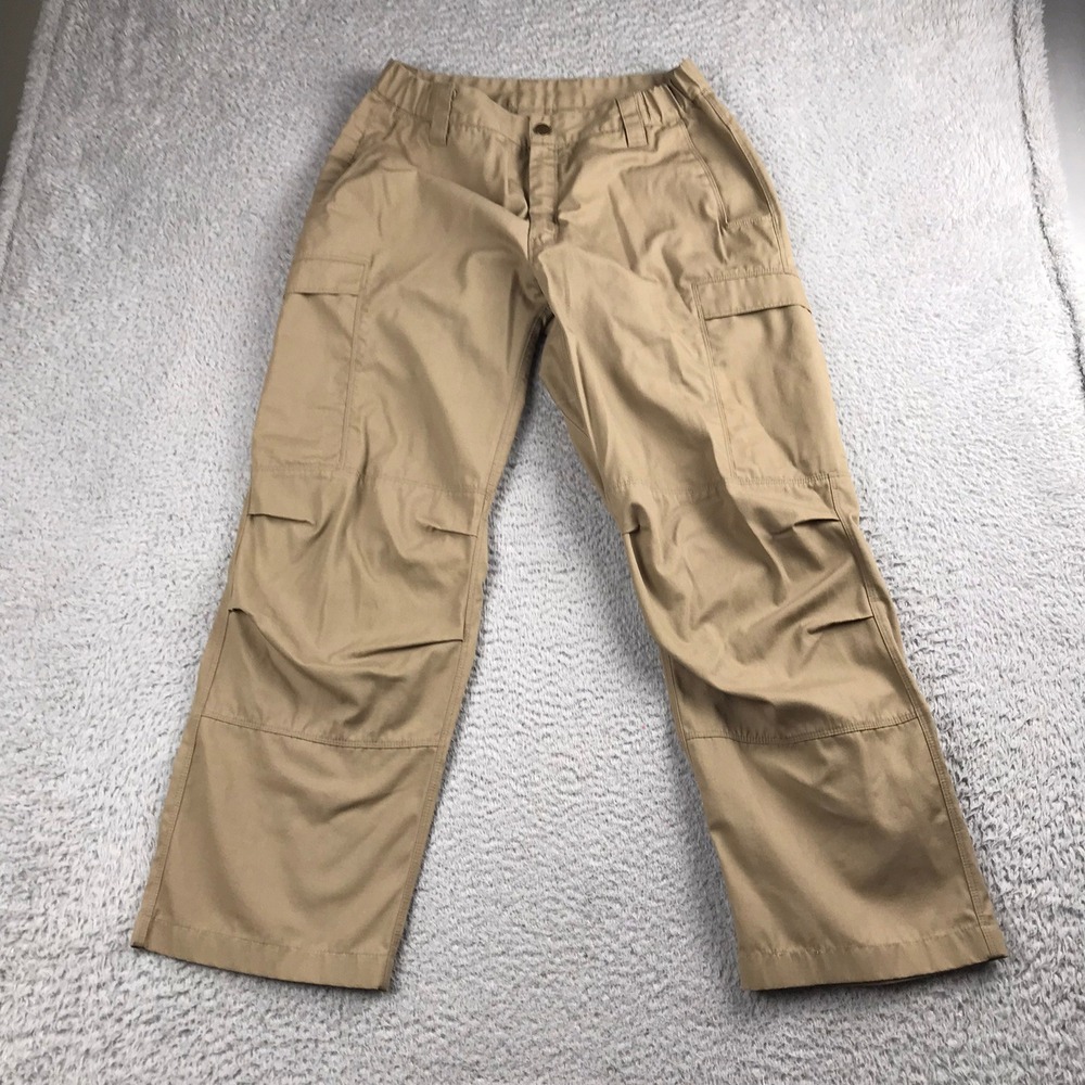 Vertx Phantom LT Tactical Pants Men 32 (31x27) Khaki Ripstop Cargo Trousers